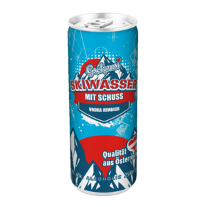 12 x Skiwasser mit Schuss 4% Alc. Vol.